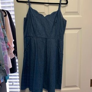 Denim dress